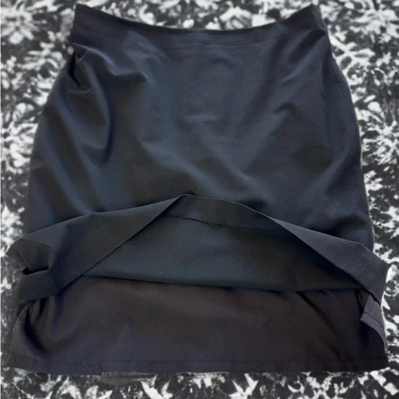 Ann Taylor Black Lined Stretch Pencil Skirt Size 8 - Picture 8 of 8